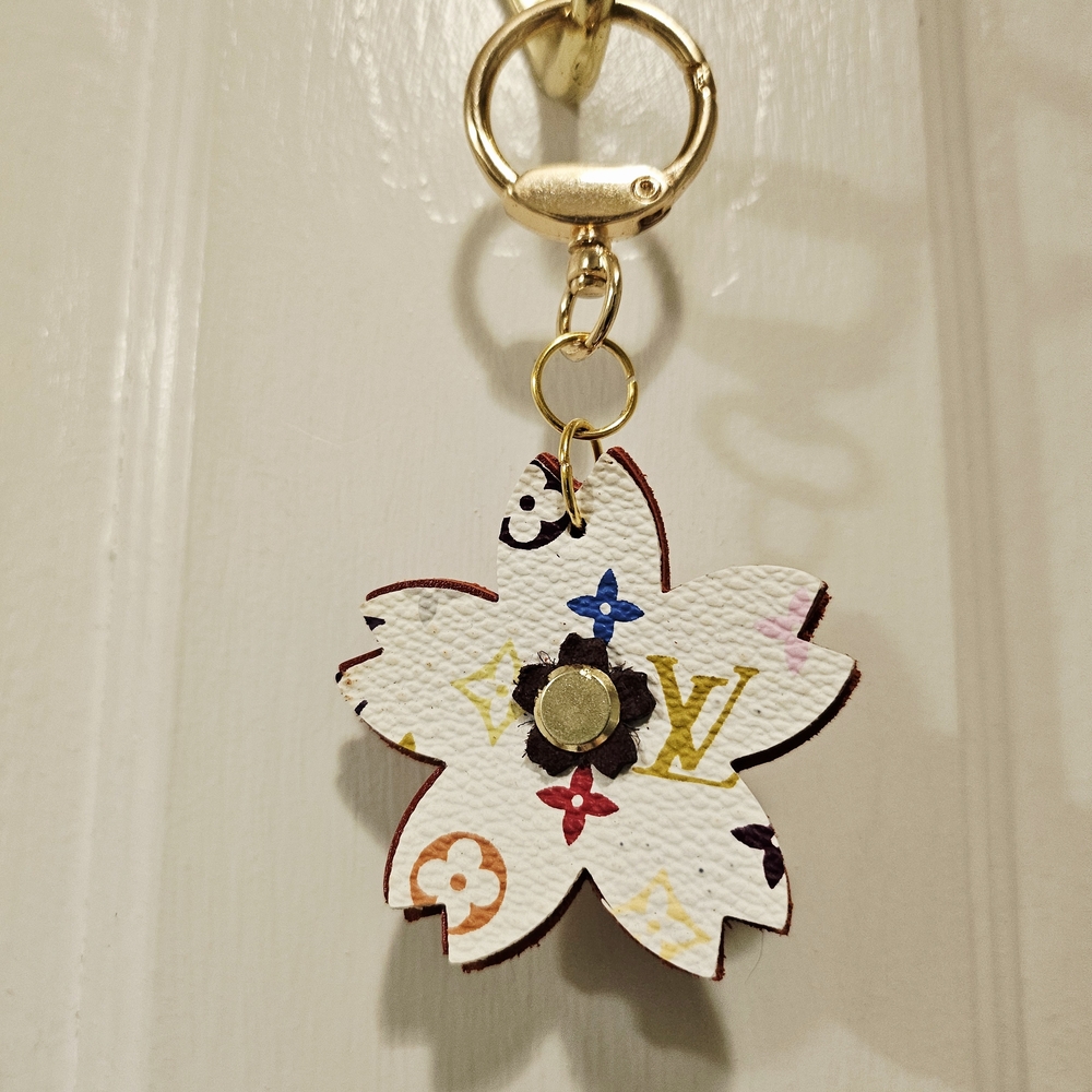 Murakami Cherry Blossom Bag Charm Keychain